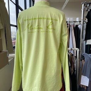 Martine Rose unisex long sleeve mock neck